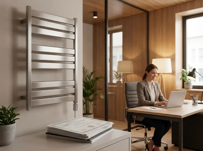 Сертификат на полотенцесушитель